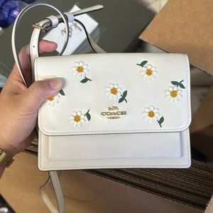 Coach daisy print little bag